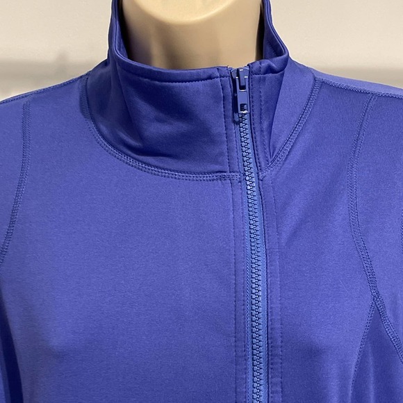 Hind Purple High Neck Athletic Jacket Full Zip Offset Medium Pre-owned‎ - Picture 2 of 11